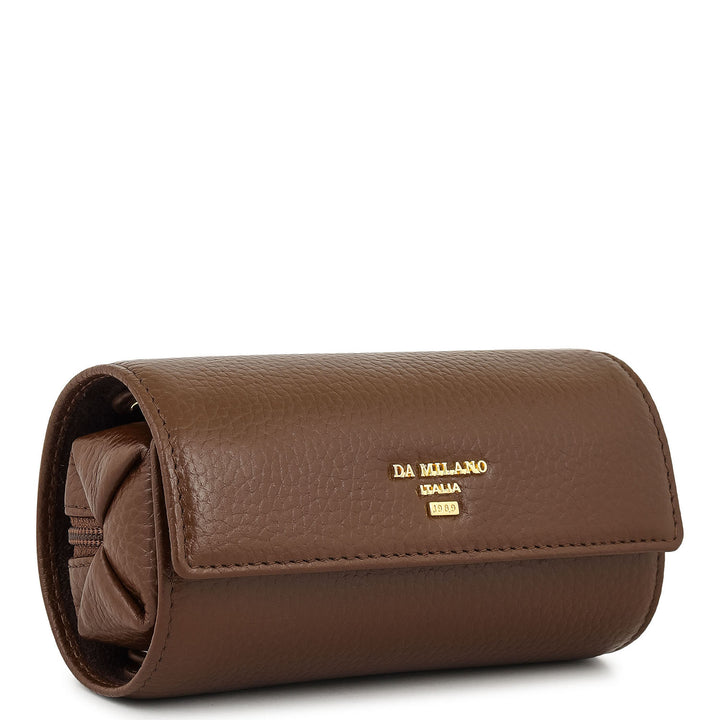 Classic Jewellery Pouch - Mocha