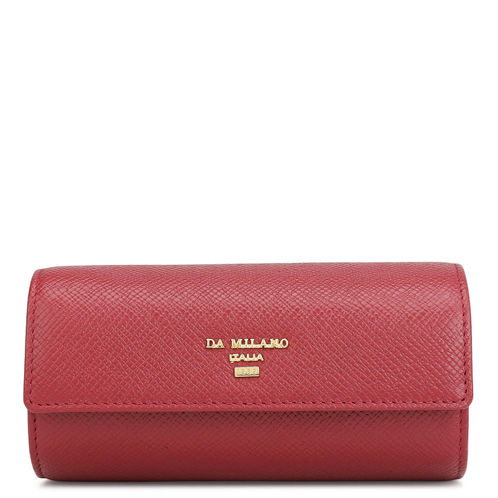 Franzy Leather Jewellery Case - Plumberry