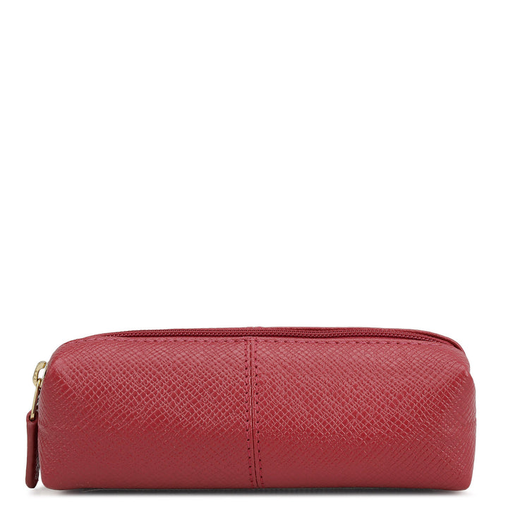 Franzy Leather Jewellery Case - Plumberry
