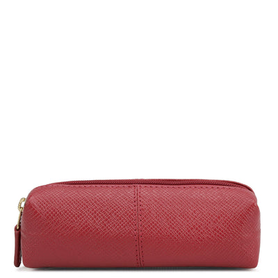 Franzy Leather Jewellery Case - Plumberry