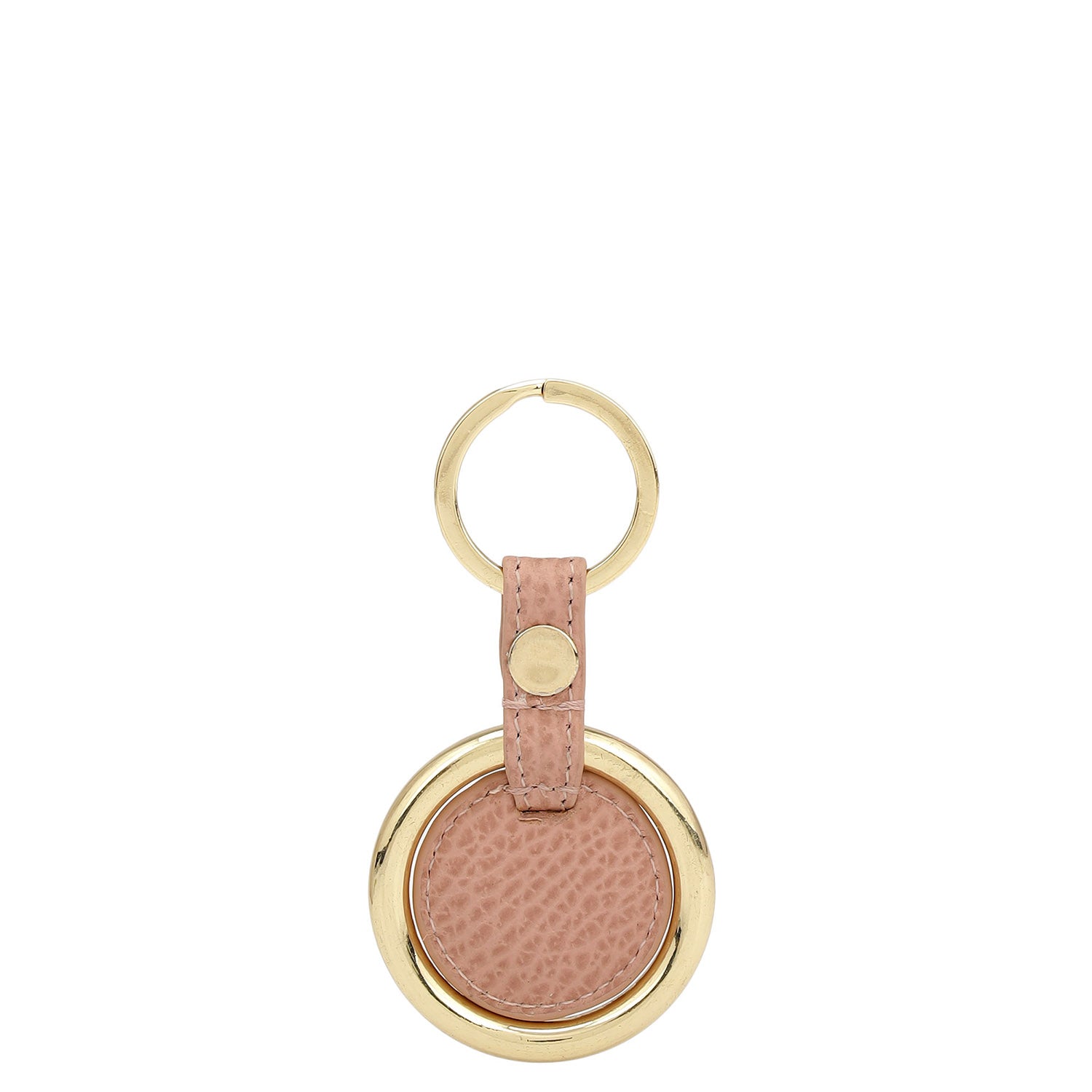 Wax Leather Key Chain - Pink – Da Milano