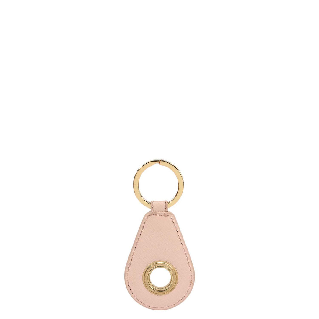 Franzy Leather Key Chain - Blush