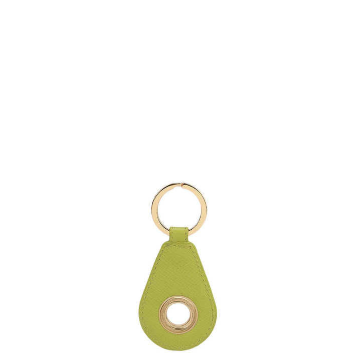 Franzy Leather Key Chain - Lime