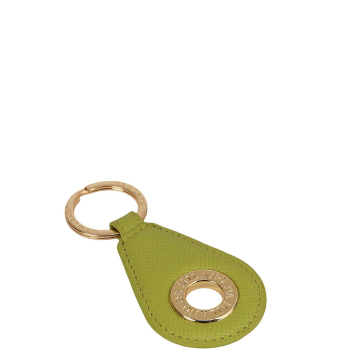 Franzy Leather Key Chain - Lime