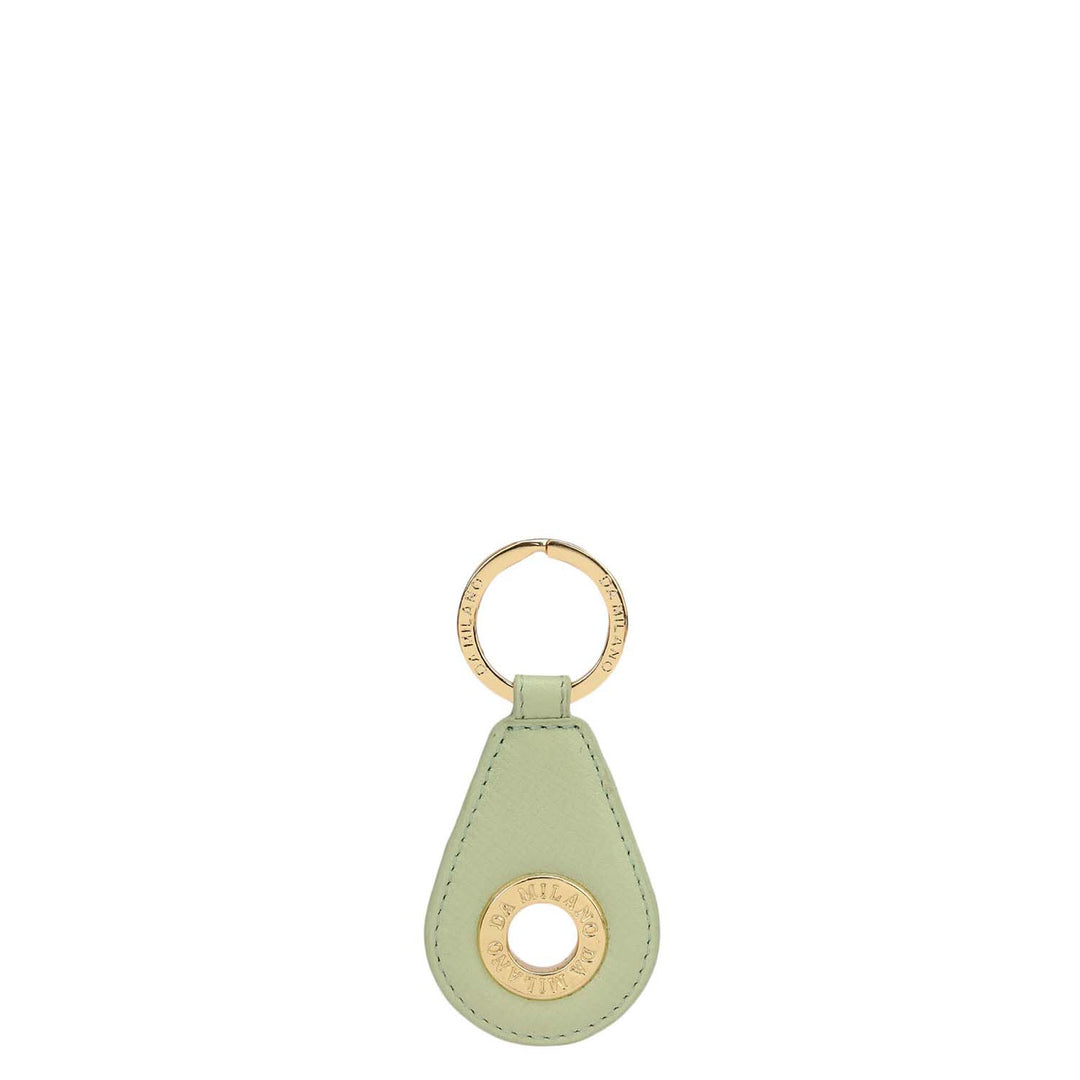 Franzy Leather Key Chain - Mint