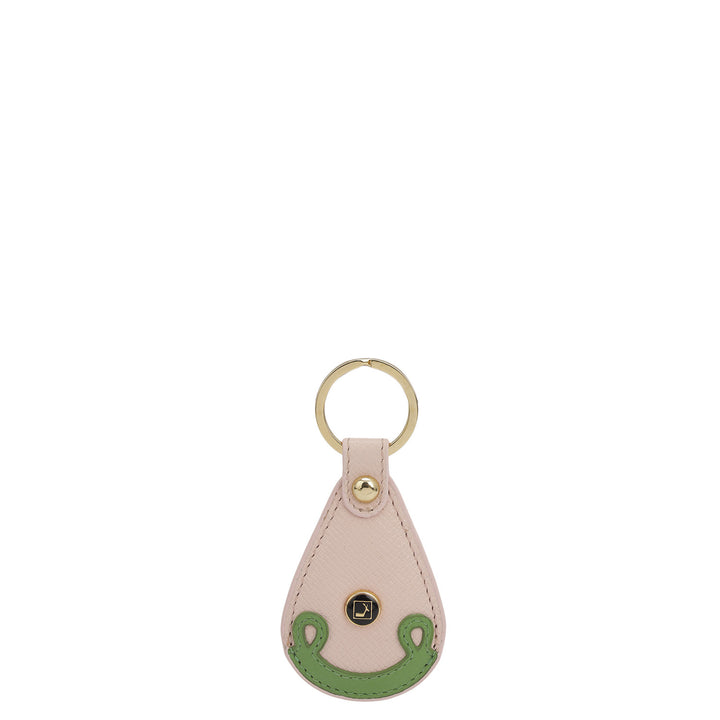 Franzy Leather Key Chain - Blush