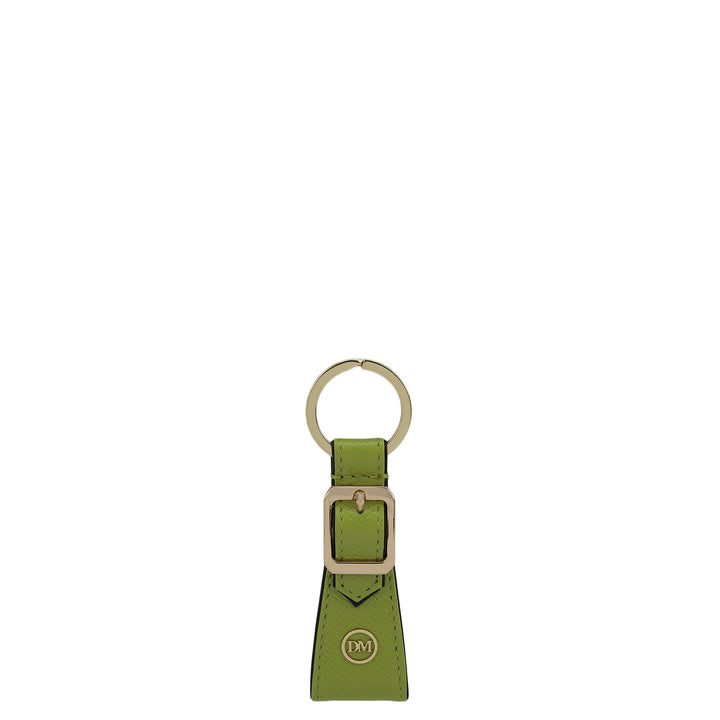 Franzy Leather Key Chain - Lime