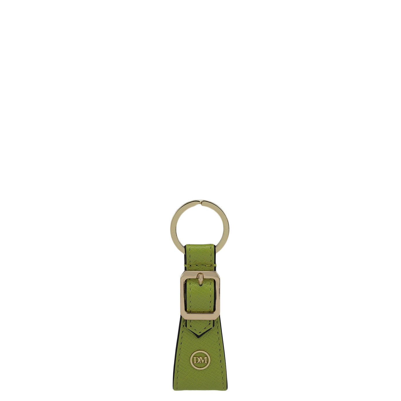 Franzy Leather Key Chain - Lime