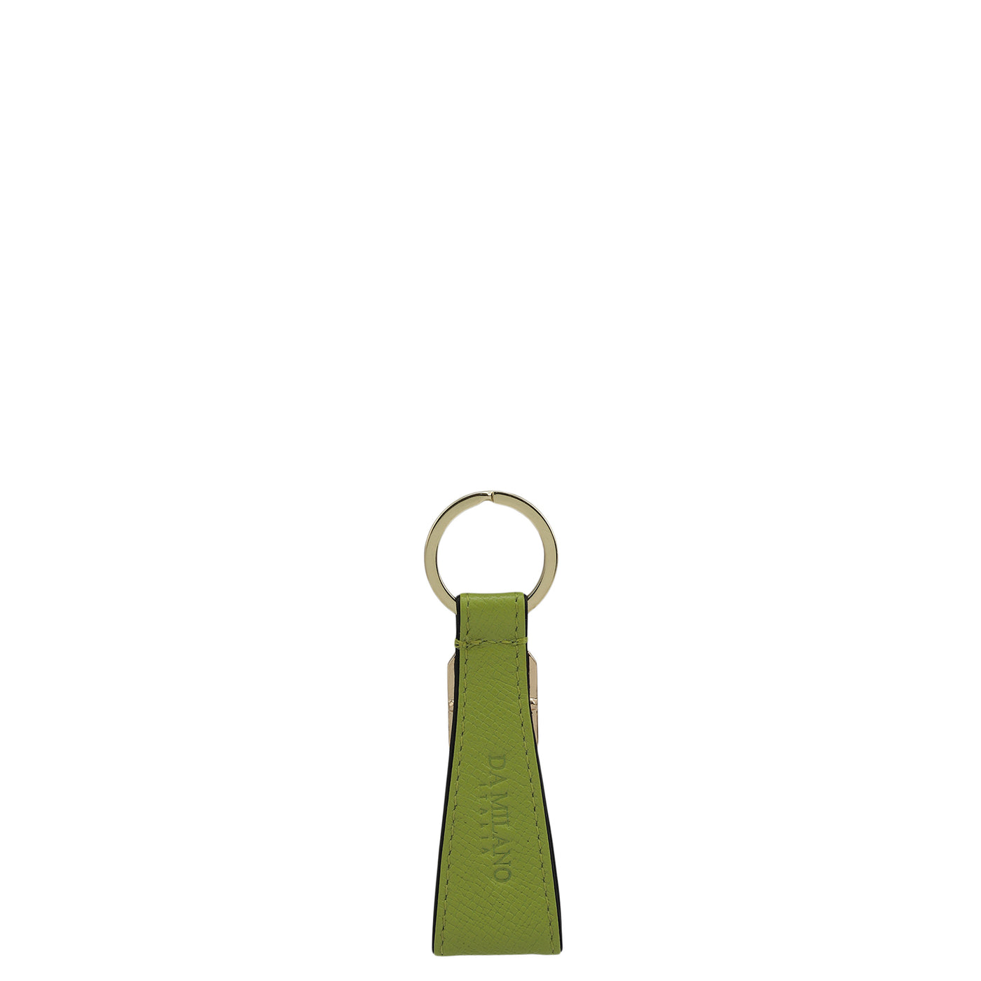 Franzy Leather Key Chain - Lime