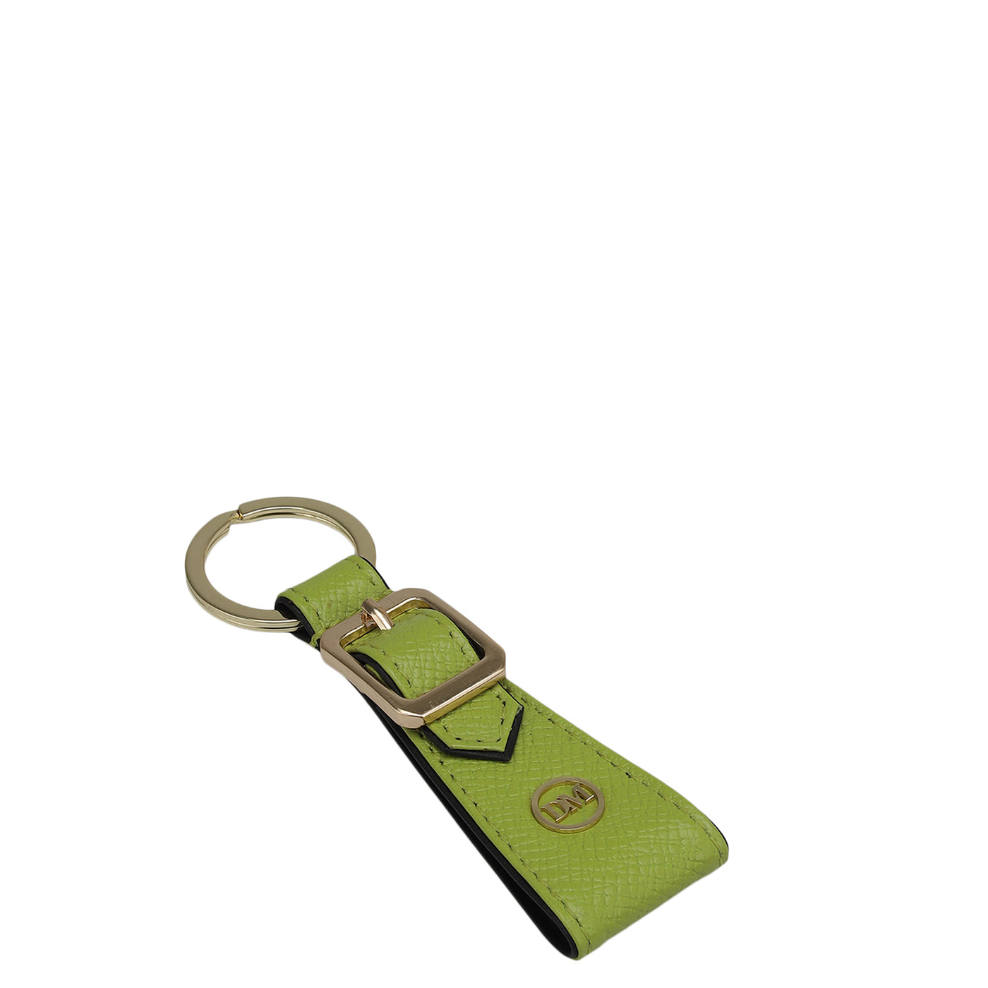 Franzy Leather Key Chain - Lime
