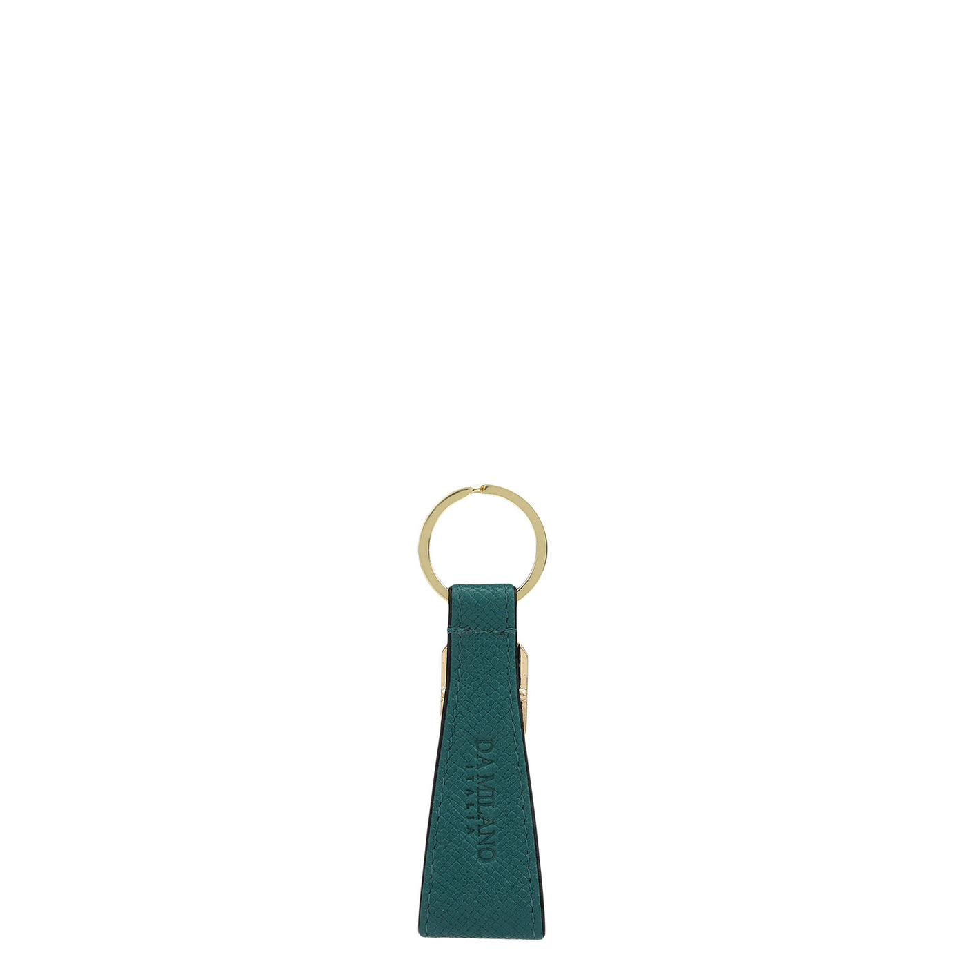 Franzy Leather Key Chain - Teal