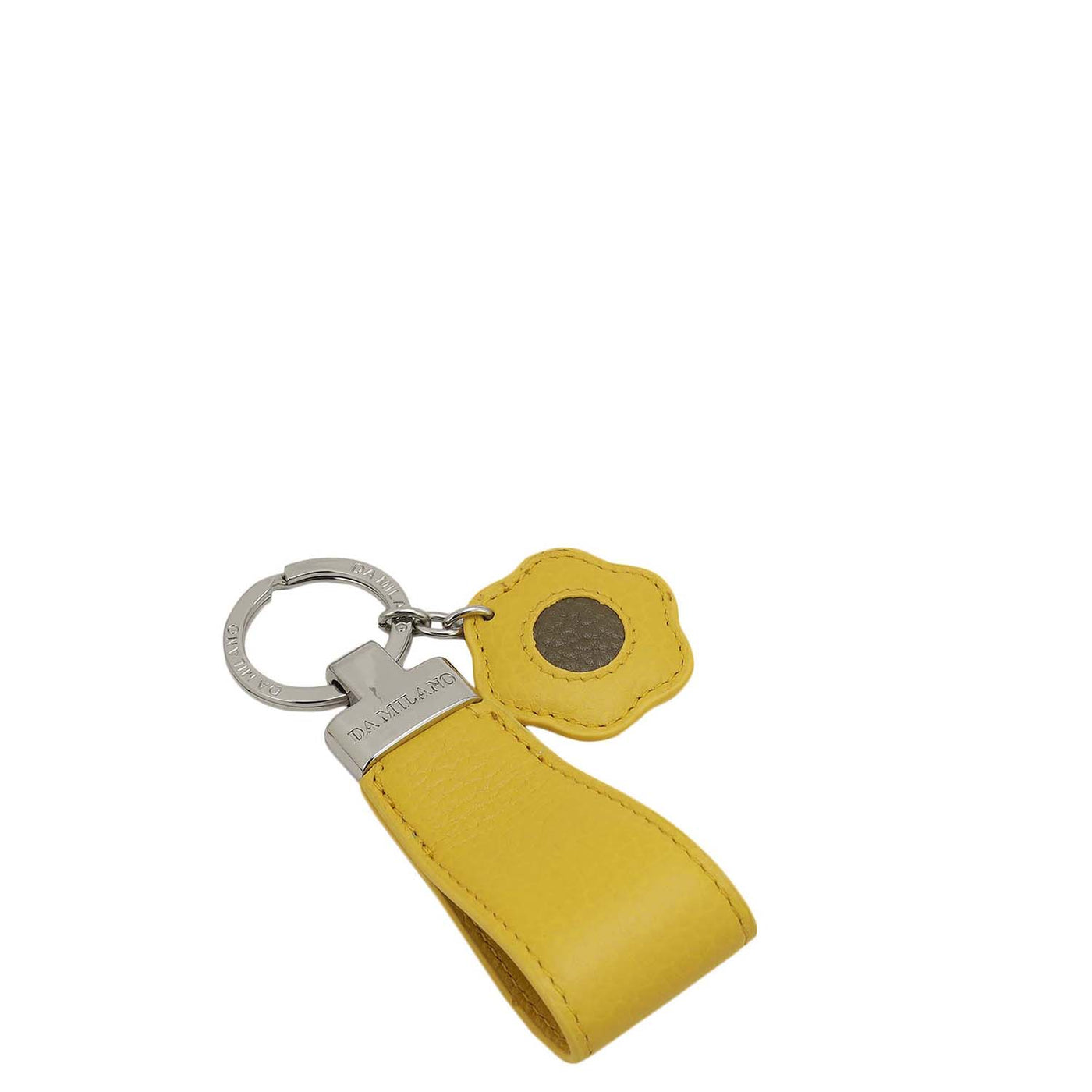 Wax Leather Key Chain - Mango