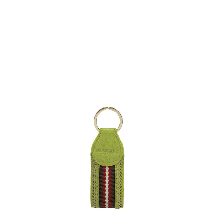 Franzy Leather Key Chain - Lime