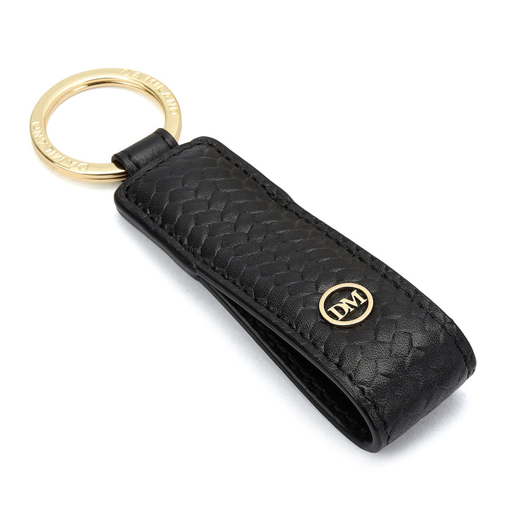 Mat-Emboss Key Chain - Black