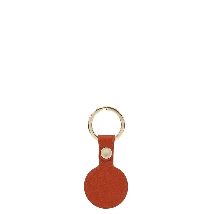 Signature Key Chain - Rust Orange