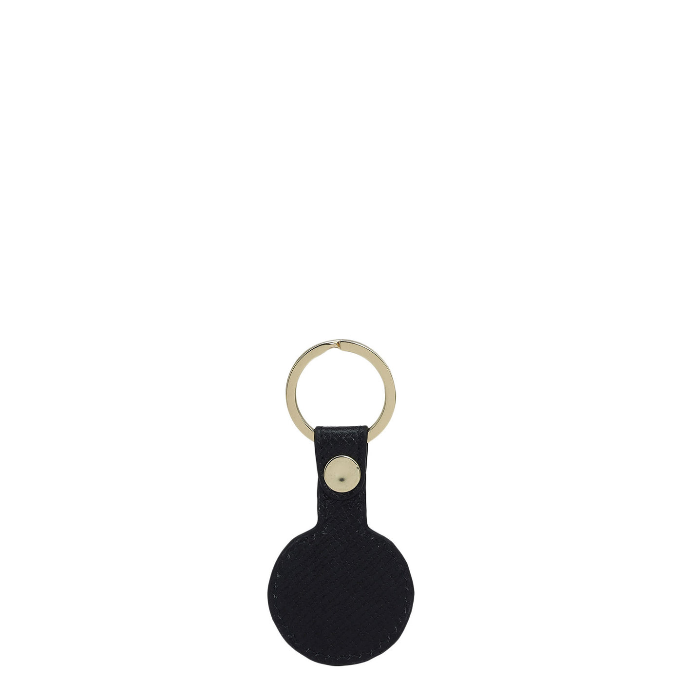 Franzy Leather Key Chain - Black