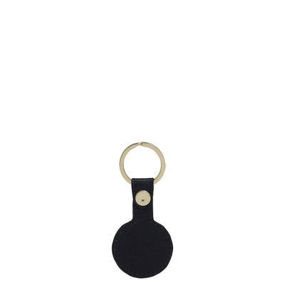 Franzy Leather Key Chain - Black