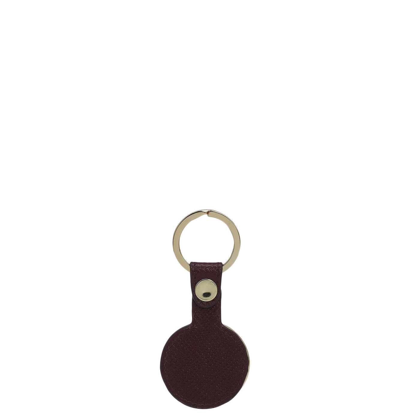 Franzy Leather Key Chain - Blood Stone