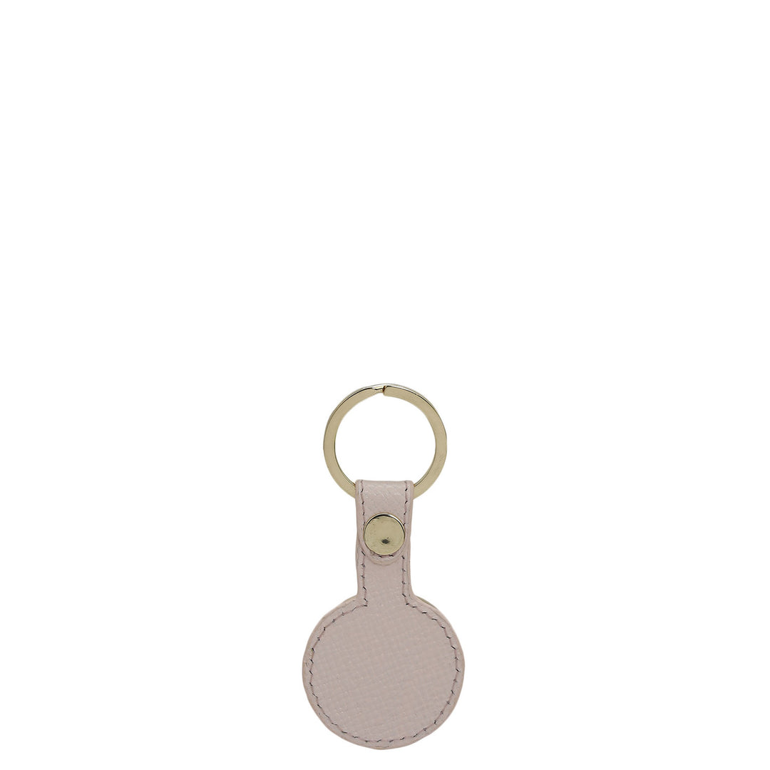 Franzy Leather Key Chain - Blush