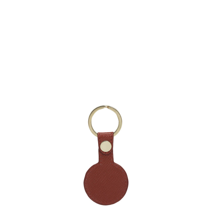 Franzy Leather Key Chain - Brick