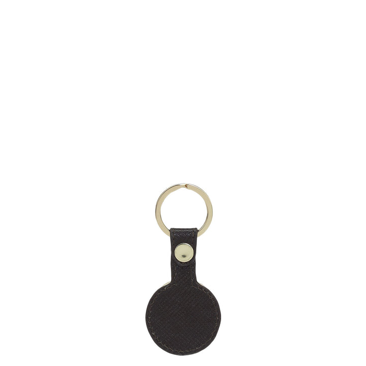 Franzy Leather Key Chain - Chocolate