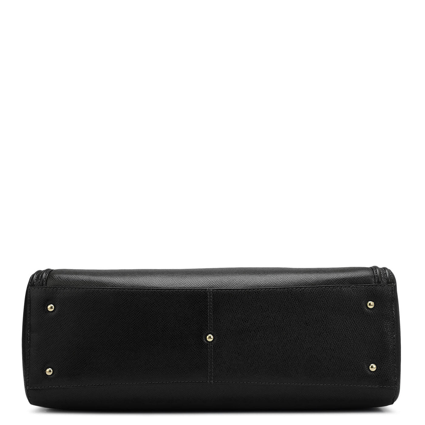 Medium Franzy Leather Shoulder Bag - Black