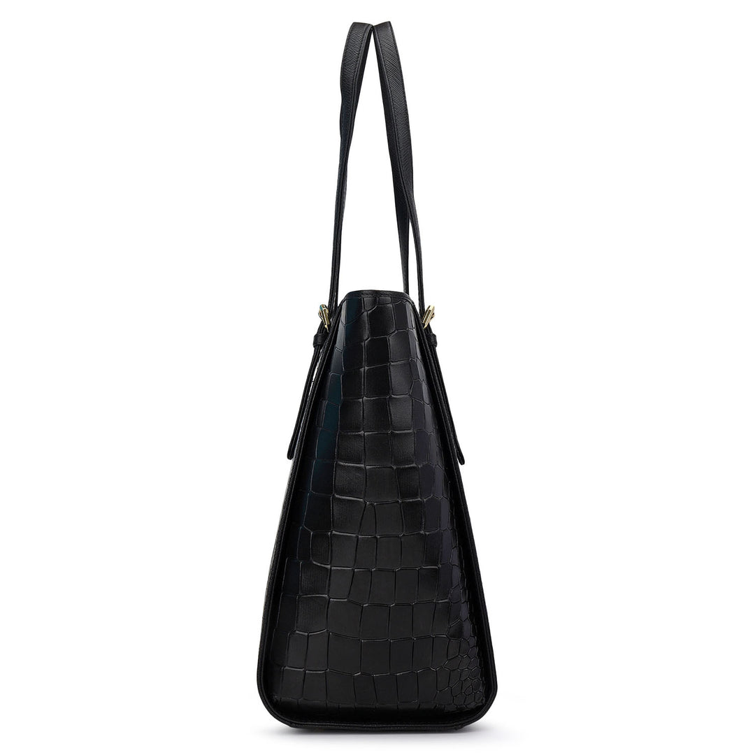 Classic Shopper Bag (M) - Black