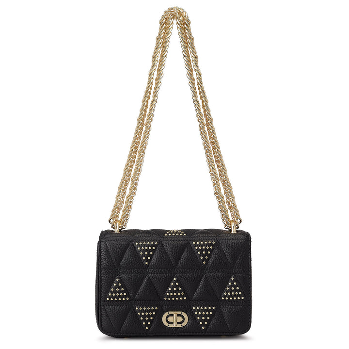 Online Exclusive Quilting Double Chain Bag (S)