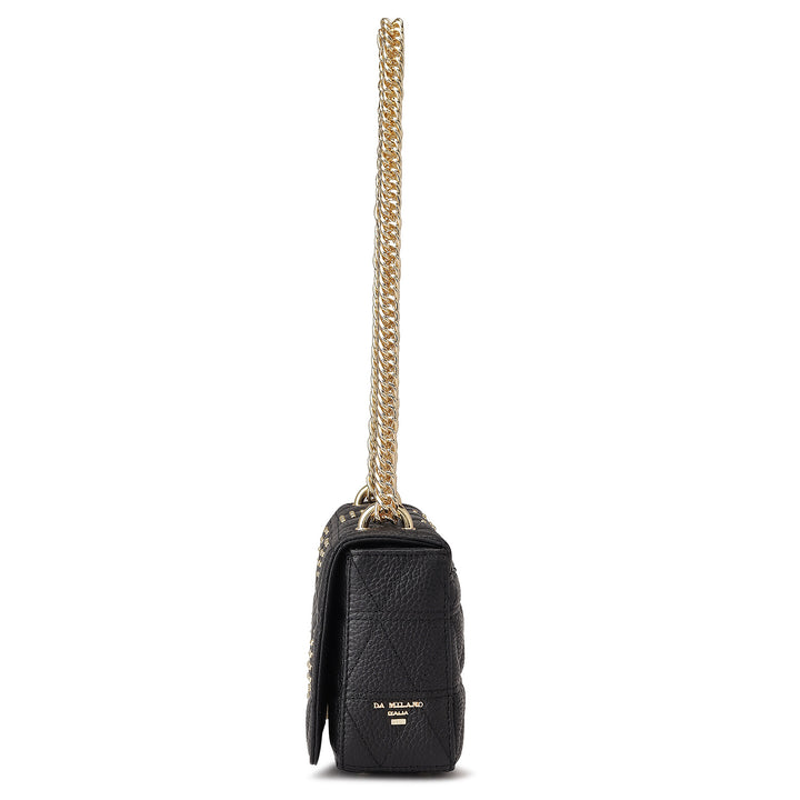 Online Exclusive Quilting Double Chain Bag (S)