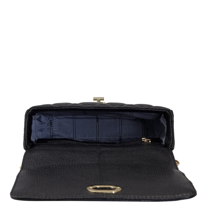 Online Exclusive Quilting Double Chain Bag (S)