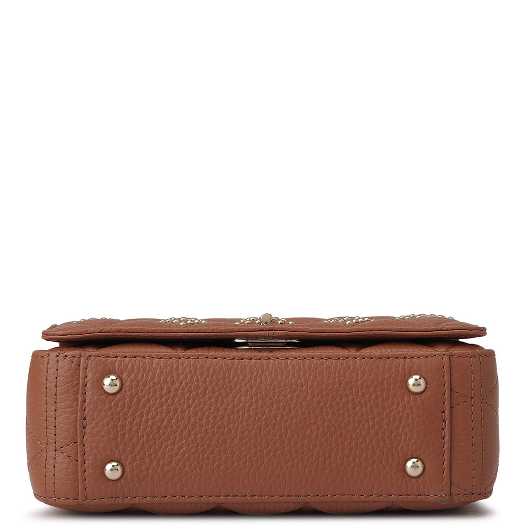 Online Exclusive Quilting Double Chain Bag (S)