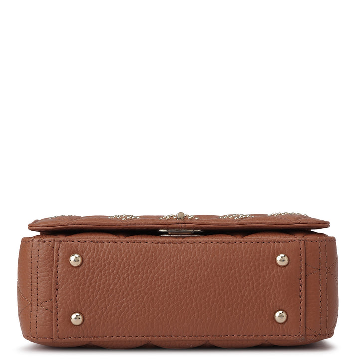Online Exclusive Quilting Double Chain Bag (S)