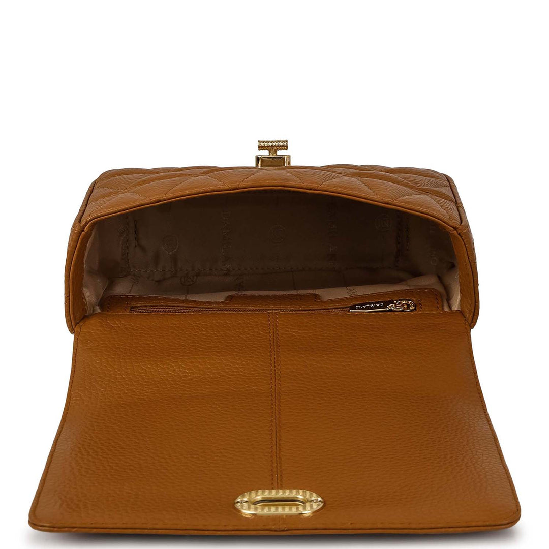 Online Exclusive Shoulder Bag (S) - Caramel