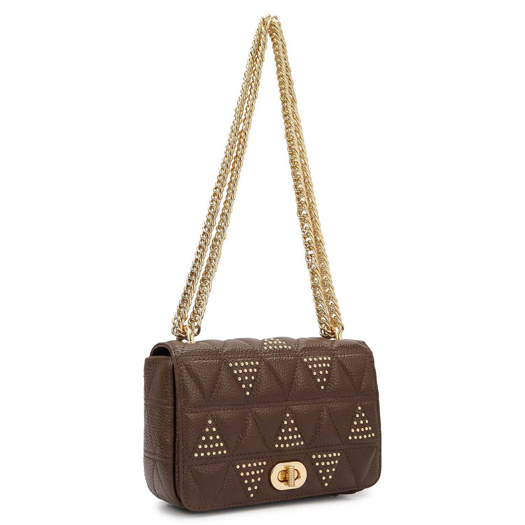 Online Exclusive Shoulder Bag (S) - Mocha