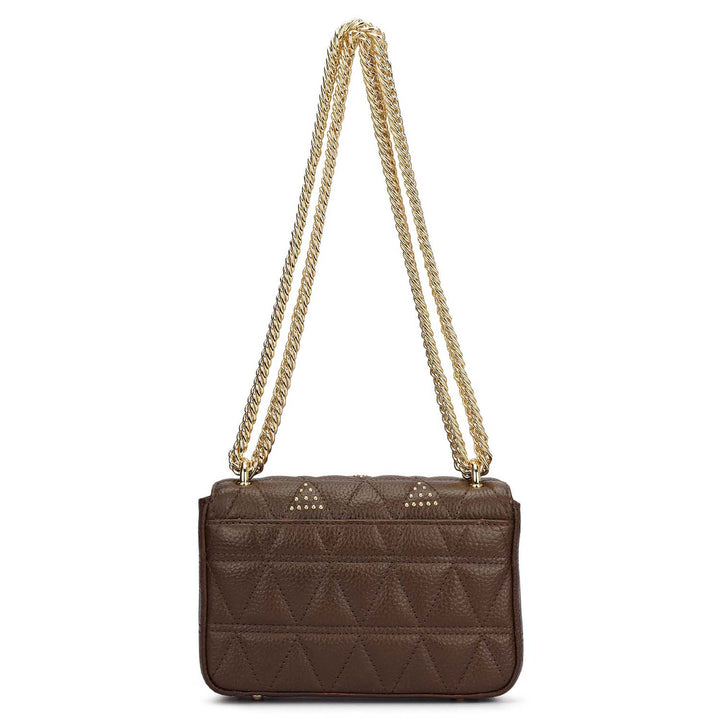 Online Exclusive Quilting Double Chain Bag (S)