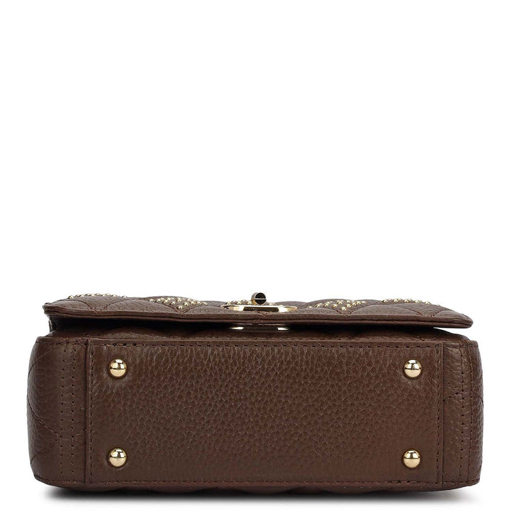 Online Exclusive Quilting Double Chain Bag (S)