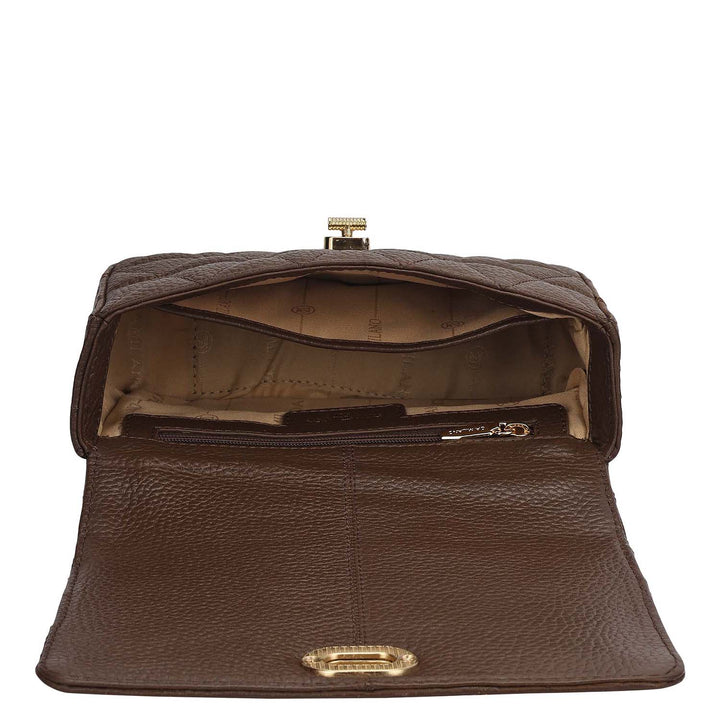 Online Exclusive Quilting Double Chain Bag (S)