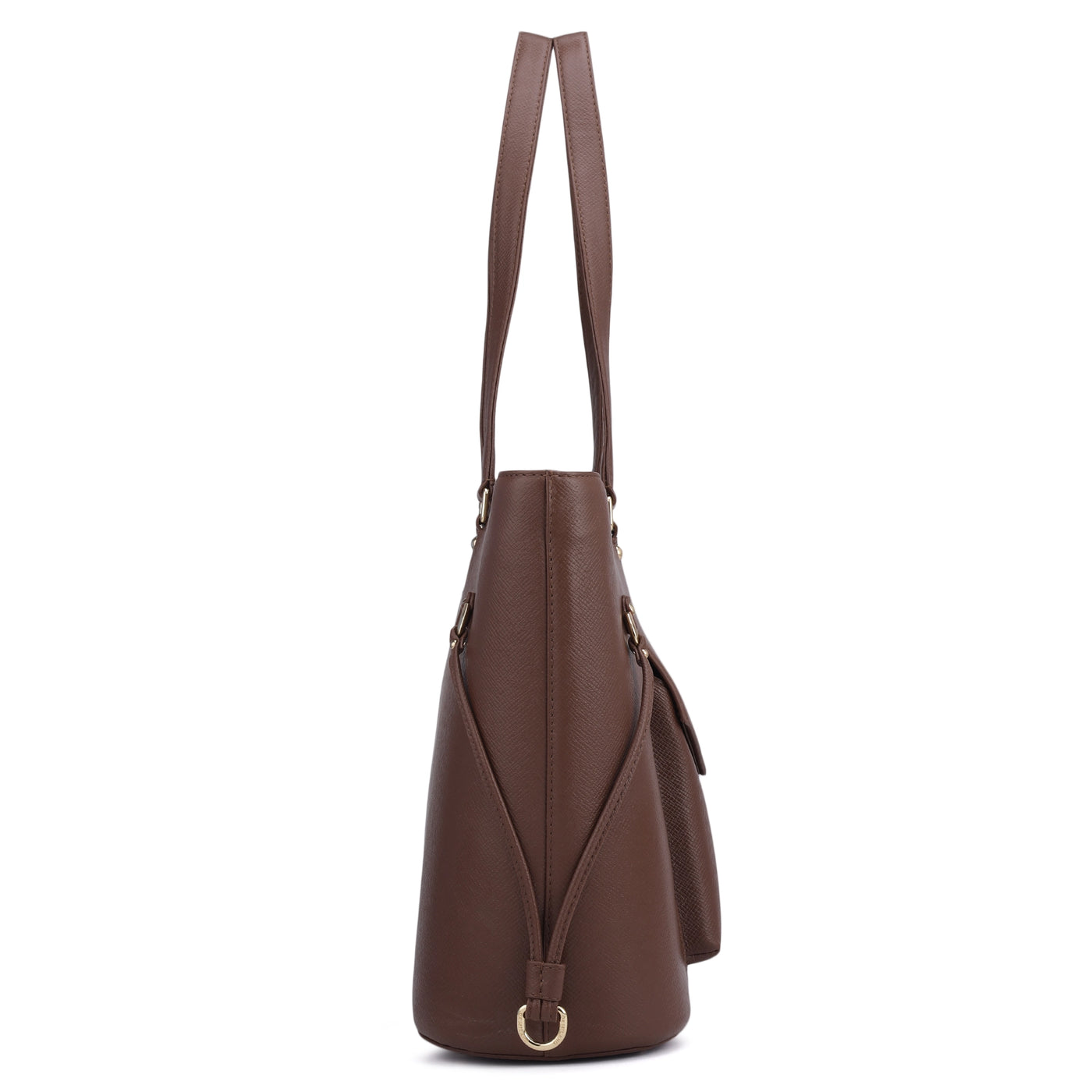 Large Franzy Leather Tote - Date