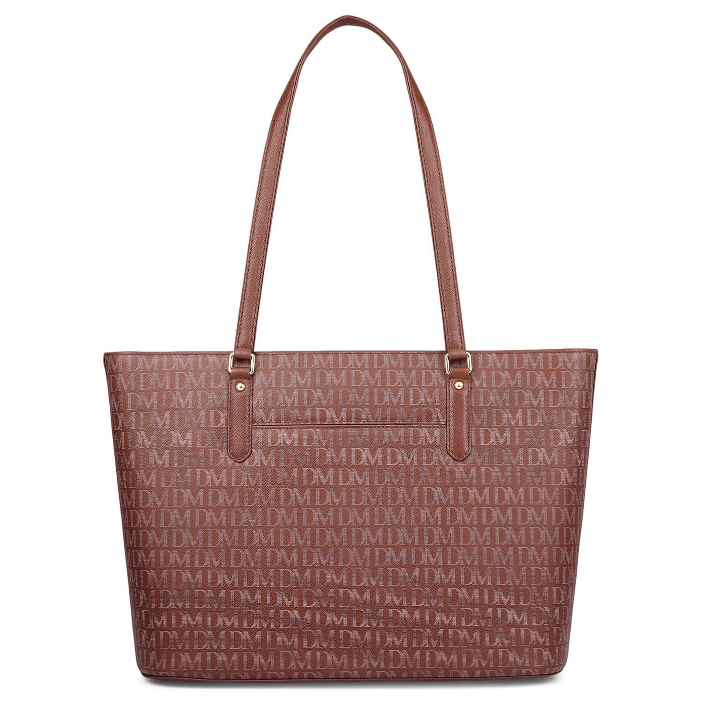 Large Monogram Leather Tote - Date