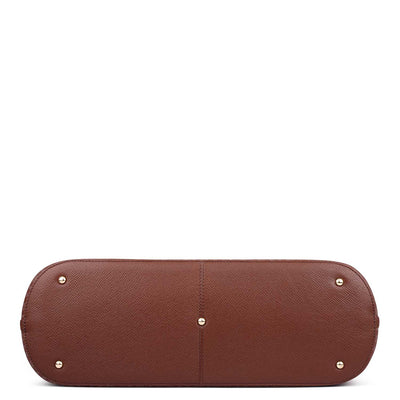 Large Monogram Leather Tote - Date