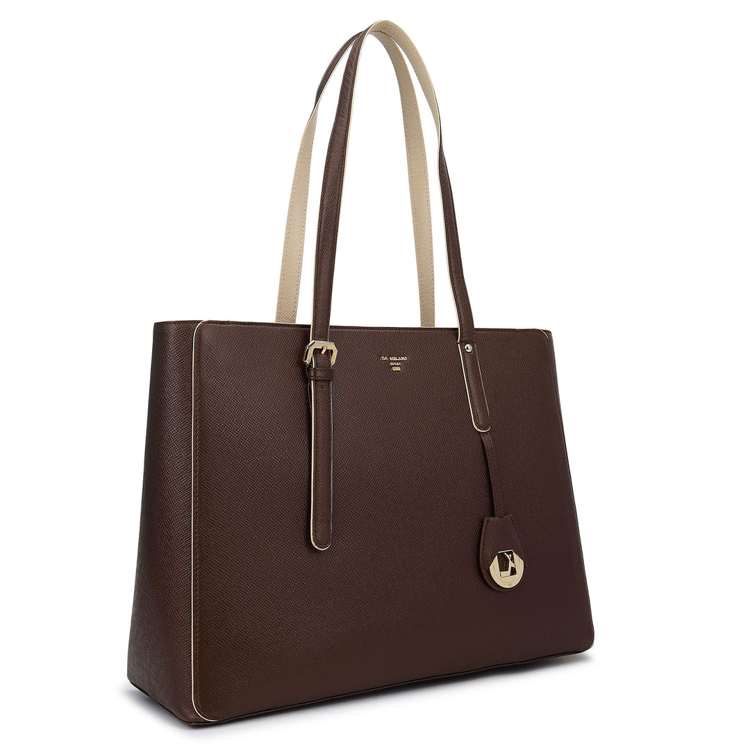 Classic Shopper Bag (L)  - Walnut