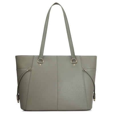 Large Franzy Leather Tote - Fossil
