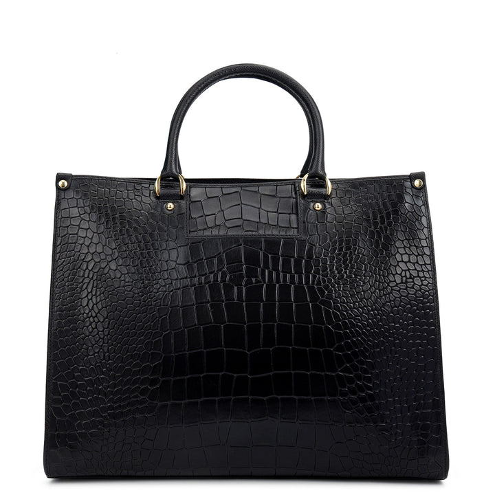 Classic Book Tote (M) - Black