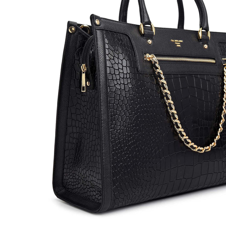 Classic Book Tote (M) - Black