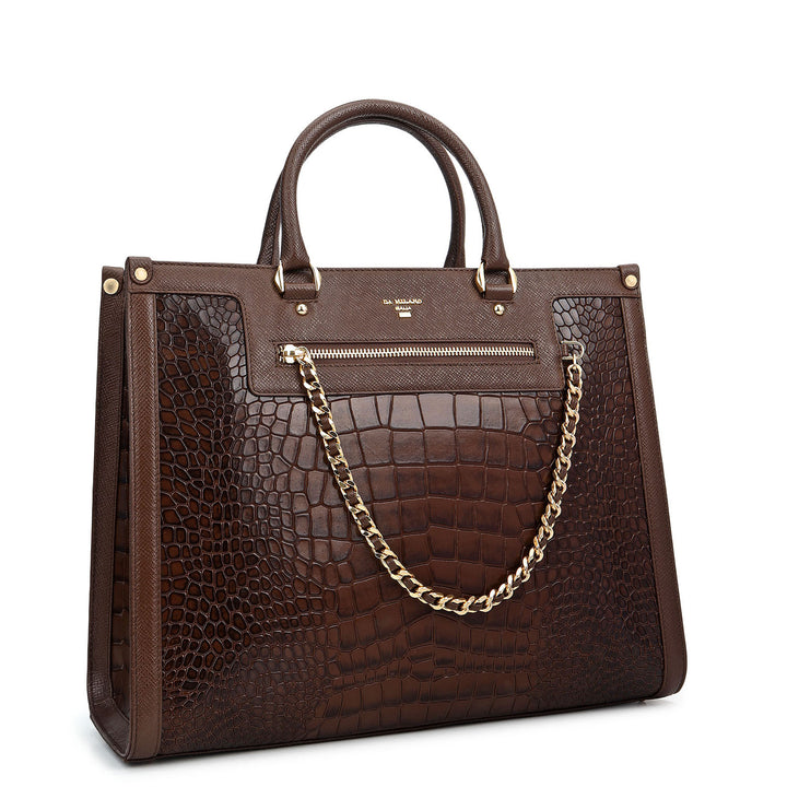Classic Book Tote (M) - Walnut