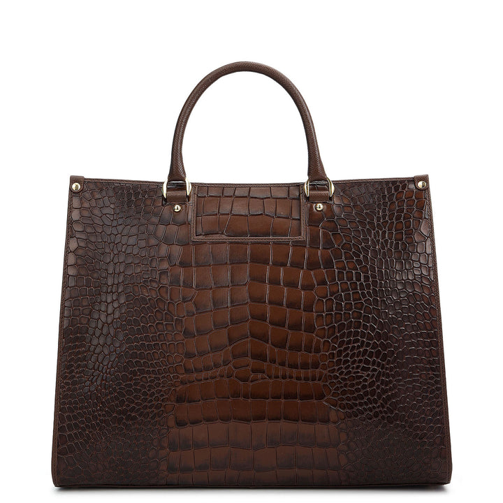 Classic Book Tote (M) - Walnut