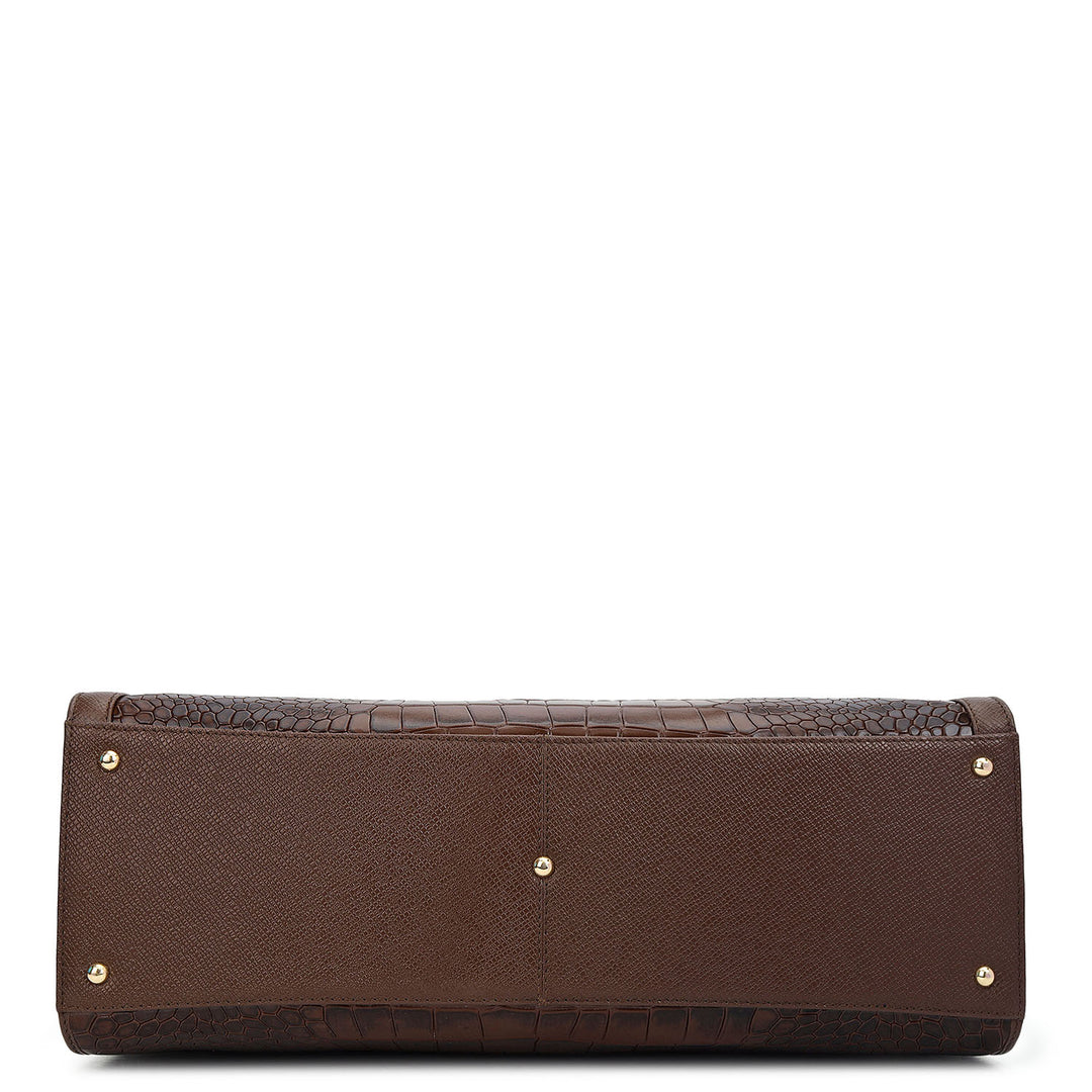 Classic Book Tote (M) - Walnut