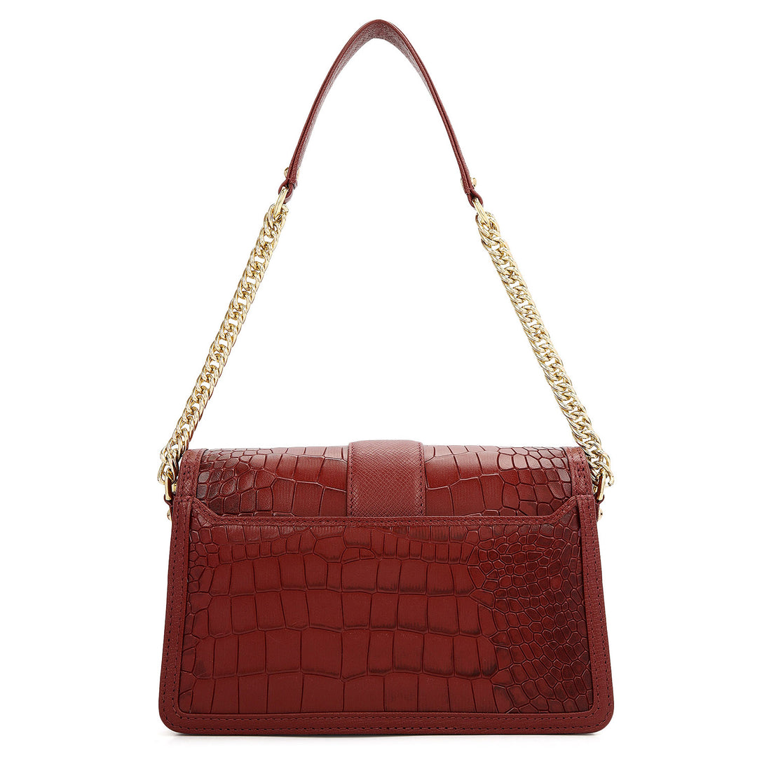 Online Exclusive Shoulder Bag (S) - Cherry
