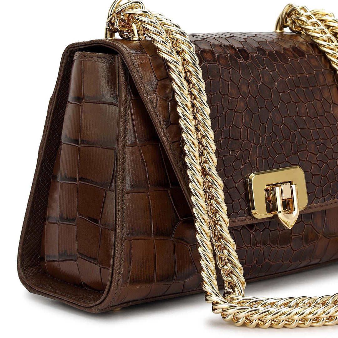 Online Exclusive Double Chain Bag (S)