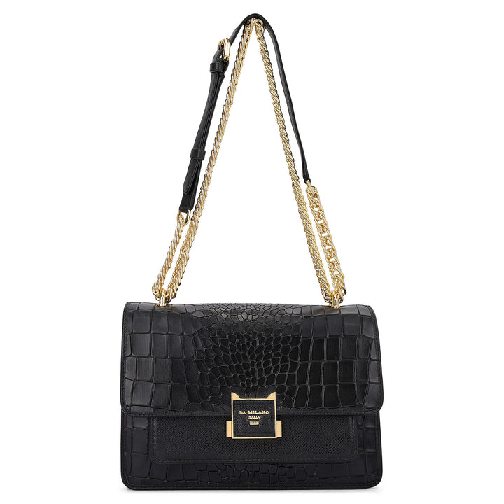 Classic Double Chain Bag (S) - Black